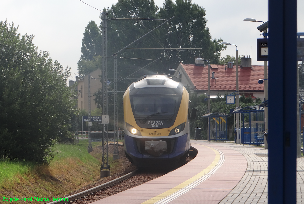 PKP Wieliczka Rynek – Kopalnia. 2022r.