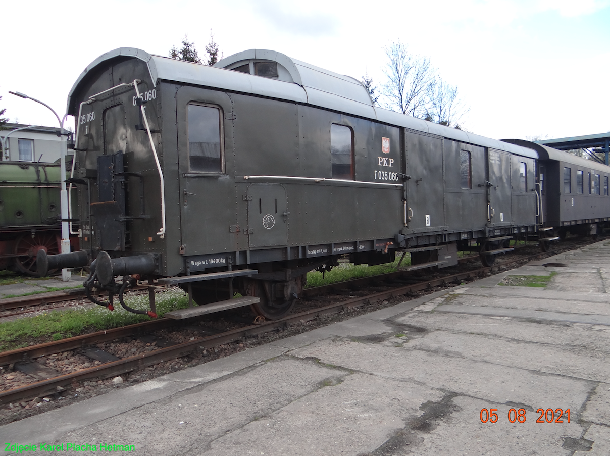 Wagon bagażowy typu F 035 060. 2023r.