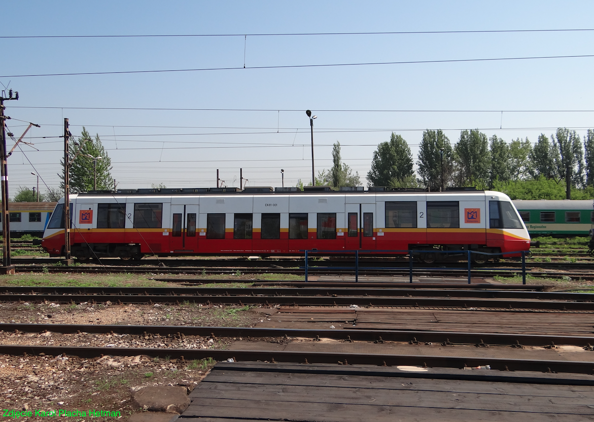 Wagon silnikowy PESA EN81. 2023r.