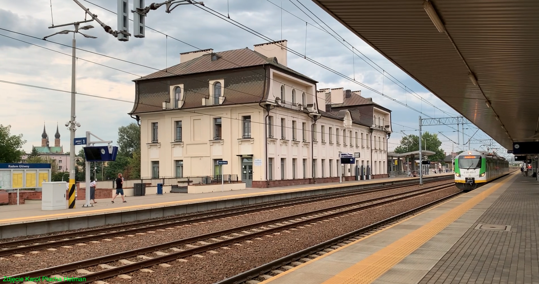 PKP Radom Główny. 2023r.