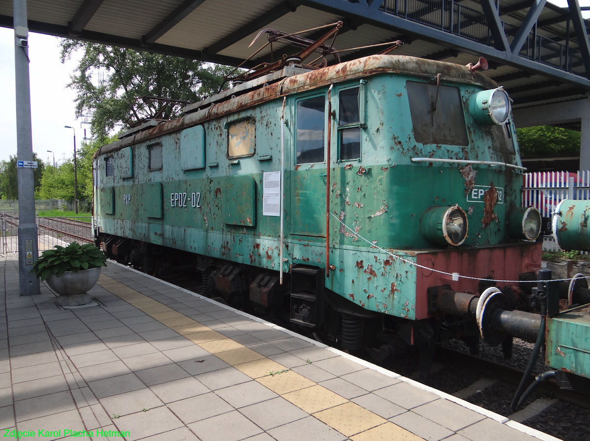 Electric Locomotive EP02-02. 2024