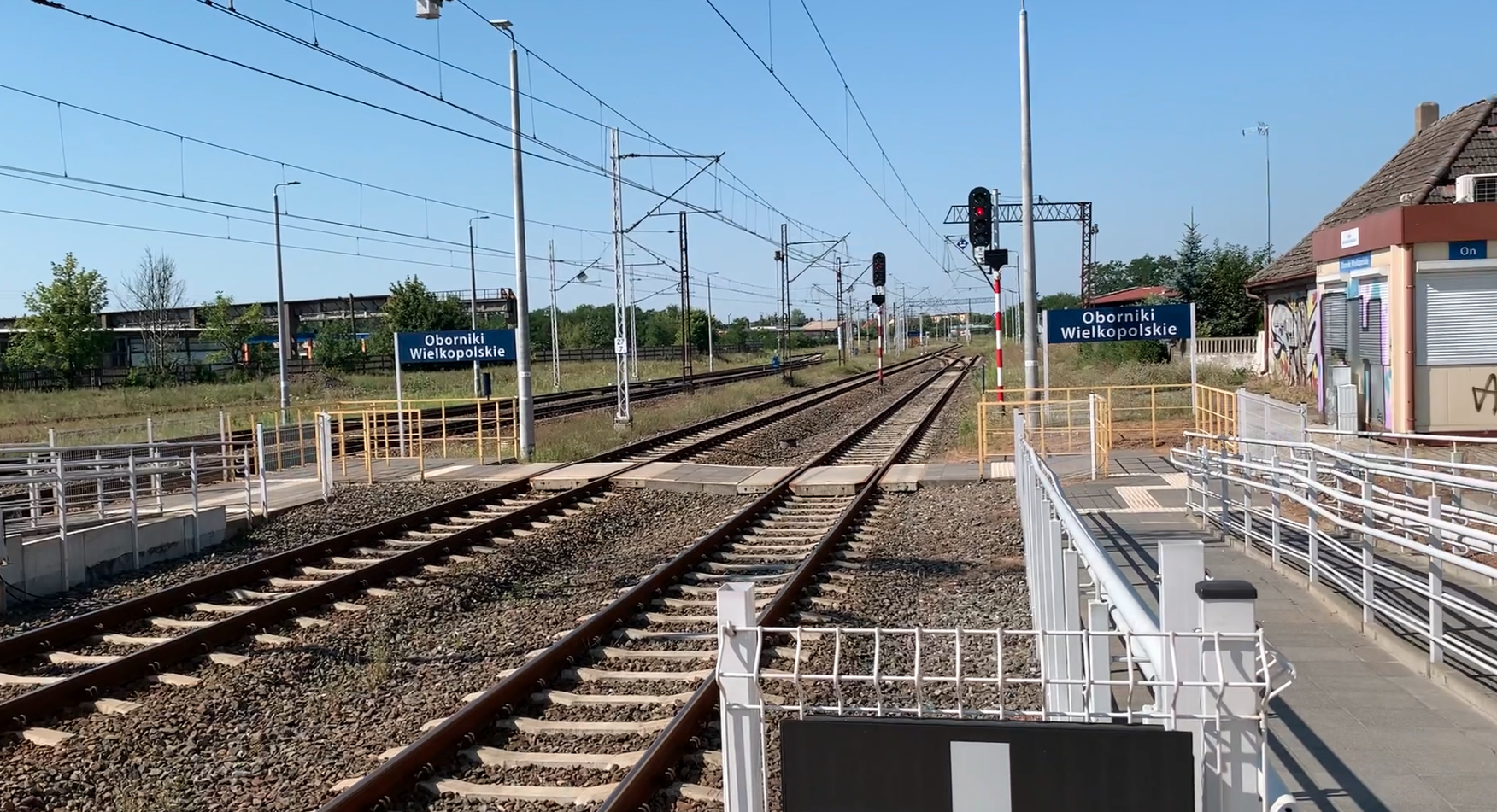 Railway line No. 354 Poznań Główny PoD – Piła Główna. 2024.