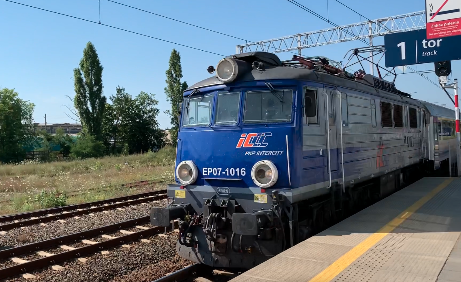 PKP Pociąg InterCity „Gwarek” Katowice – Ustka. 2024r.