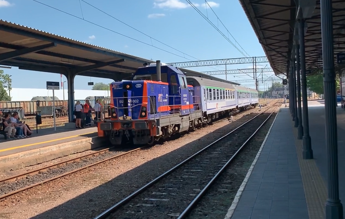 PKP Pociąg TLK 85110 „Bory Tucholskie” Kostrzyn – Gdynia Główna. 2024r.