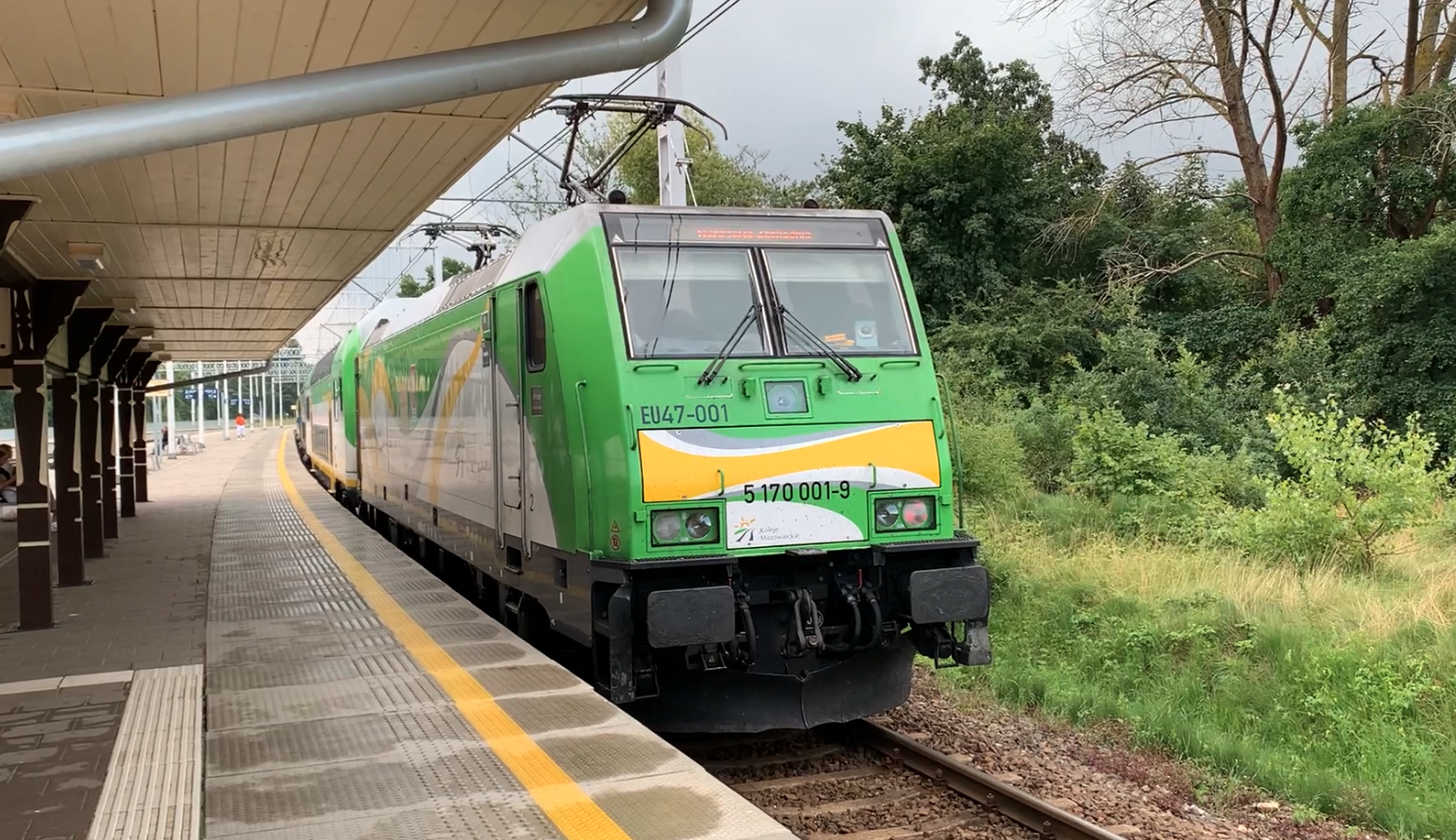 Bombardier TRAXX EU47-001 Electric Locomotive. 2024