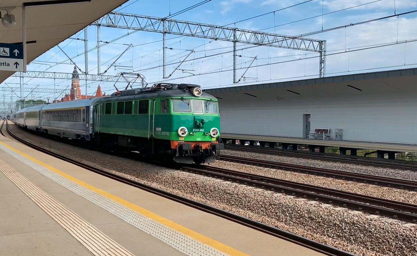 Electric Locomotive PaFaWag EU07-052. 2024