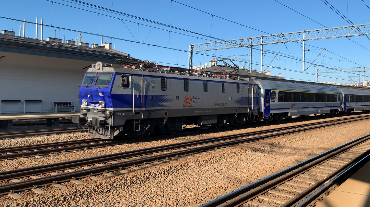 PKP Pociąg InterCity „Wyspiański” 6300 Wrocław-Przemyśl. 2025r.