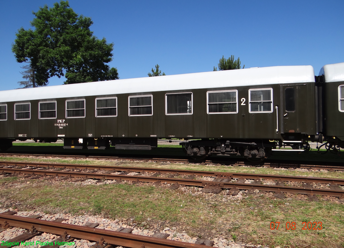 Passenger wagons type 111A. 1976